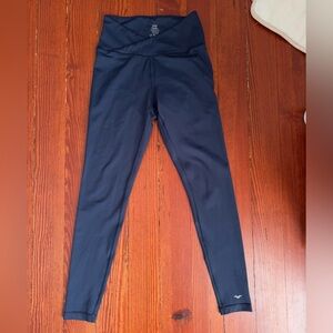 #63 Women's EUC Persistent Athletics Navy Leggings size XXS